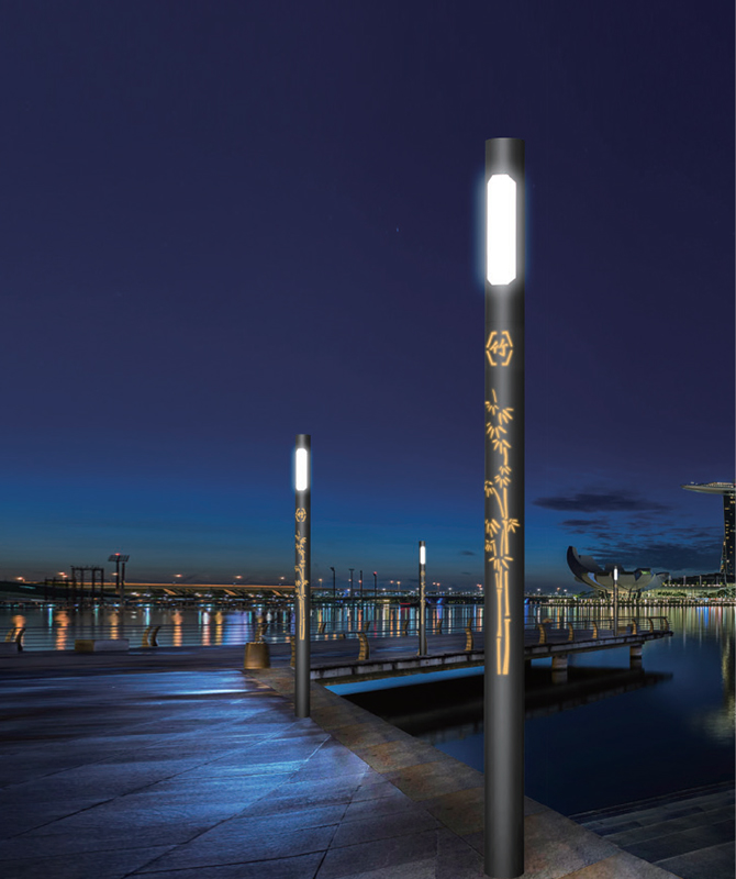 TYD-001 Luzes do pátio