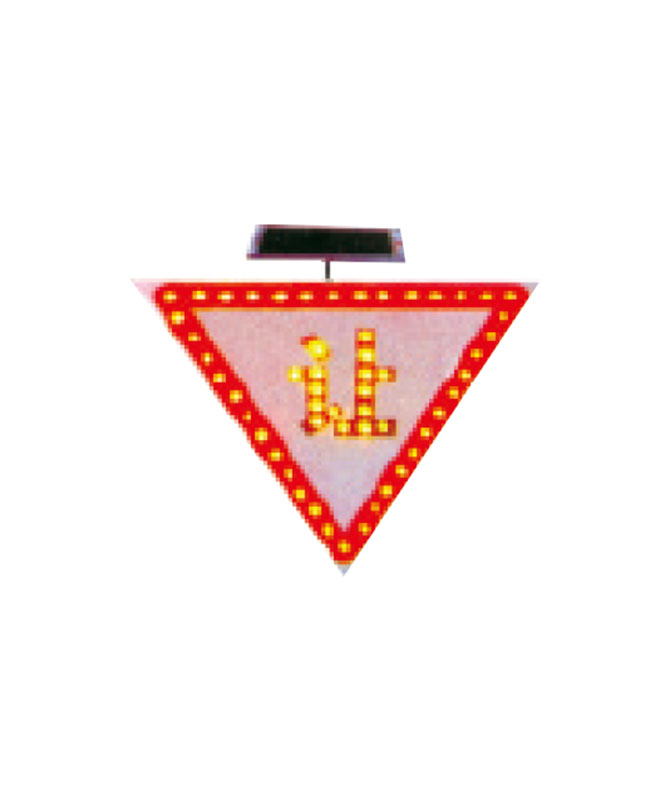 SY-6F Luz de sinal piscando amarelo solar