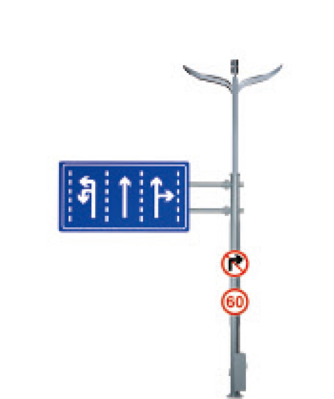 Post abrangente do tipo C Luzes de rua LED de alta potência